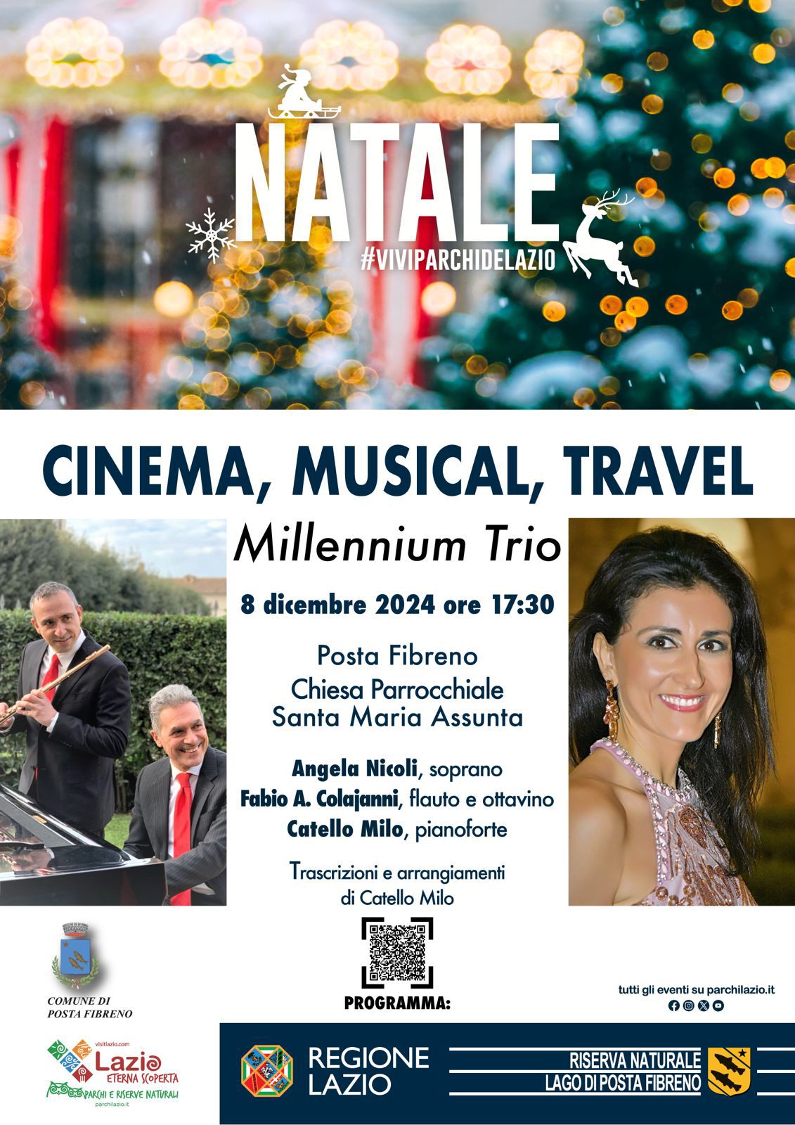 Cinema, Musical, Travel - Millenium Trio - 8 Dicembre 2024